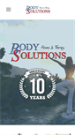 Mobile Screenshot of bodysolutionsft.com