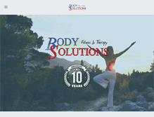 Tablet Screenshot of bodysolutionsft.com